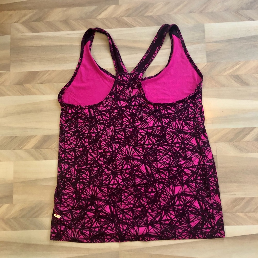 NWOT- pink patterned drifit tank - Picture 2 of 5